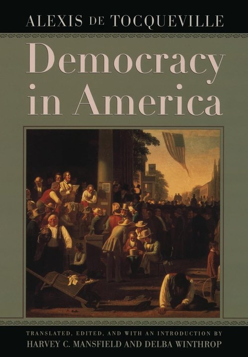 Democracy in America — recommended edition cover