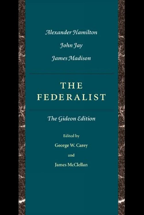 Federalist Papers — recommended edition cover