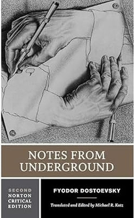 Notes from Underground by Dostoevsky, translated by Michael Katz — Norton Critical Edition cover
