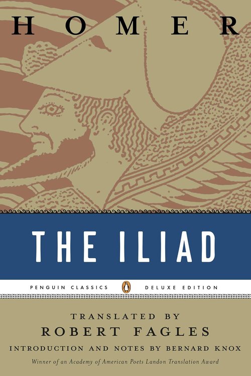 The Iliad — recommended edition cover