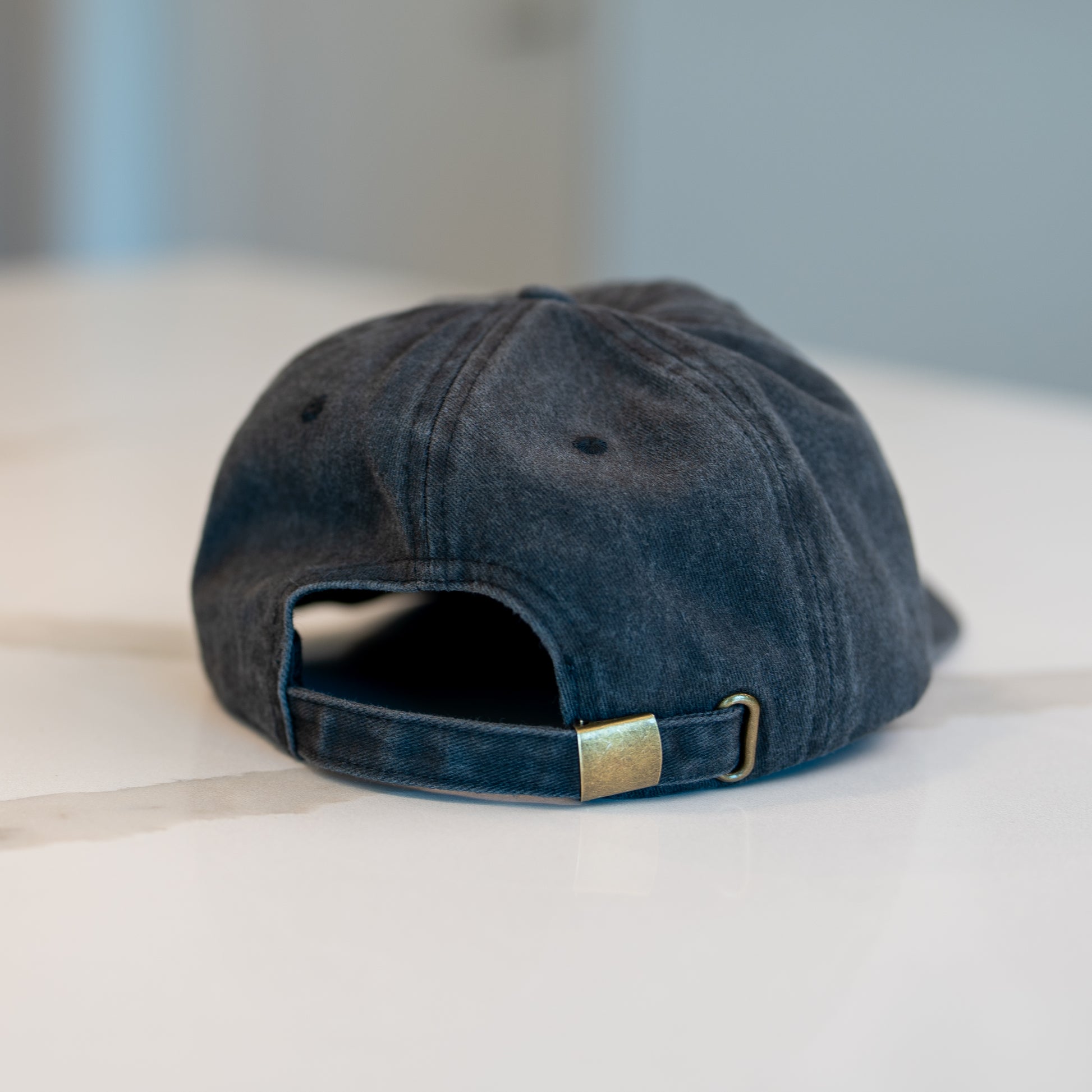 MEDIKATION Washed Gray Dad Hat — detail view 4